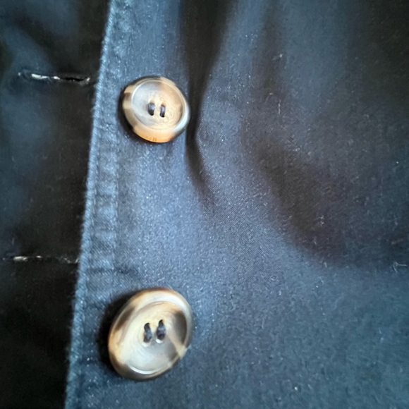 Blue denim button down dress - Picture 6 of 7